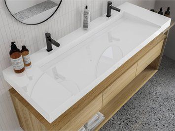 Умывальник подвесной OLMOS 15*150,1*52,9 Глянец Белый 0000226 15373 фото
