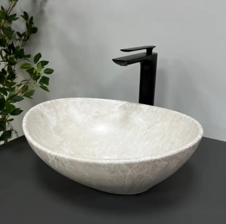 Умивальник (раковина) VBI PARMA LIGHT STONE MATT накладний VBI-011006 VBI-011006 фото