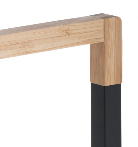 Вішалка для рушників Yoka ZOLA BLACK BAMBOO P.ZOLA-2-BLK P.ZOLA-2-BLK фото