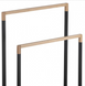 Вішалка для рушників Yoka ZOLA BLACK BAMBOO P.ZOLA-2-BLK P.ZOLA-2-BLK фото 3