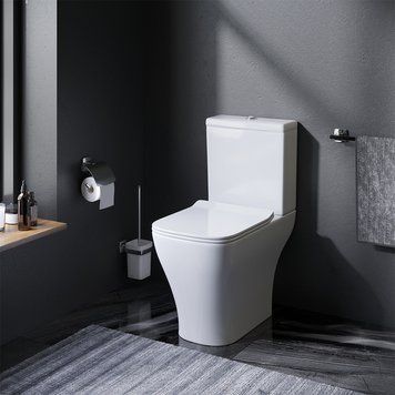 Унітаз-компакт FlashClean з сидінням мікроліфт C90A8800SC AM.PM Gem C90A8800SC фото