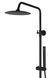 Душевой гарнитур CORSAN LUGO BLACK MATT с изливом * CMN01MBLW фото 4