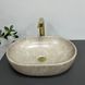 Умивальник (раковина) VBI MODENA S BEIGE STONE MATT накладний VBI-012003 VBI-012003 фото 3