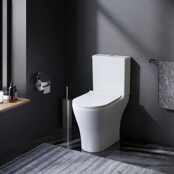 Унітаз-компакт FlashClean з сидінням мікроліфт C85A8700SC AM.PM X-Joy C85A8700SC фото