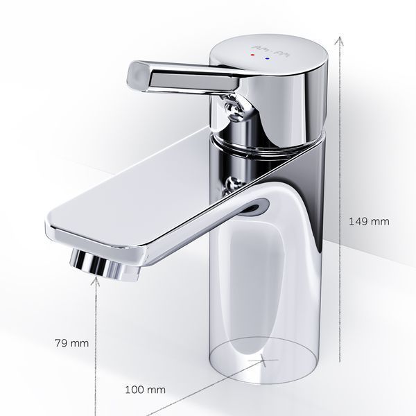 Смеситель для умывальника AM.PM F85B02100 X-Joy S F85B02100 фото