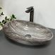 Умывальник (раковина) VBI VICENZA DARK STONE GLOSSY накладной VBI-014800 VBI-014800 фото 1