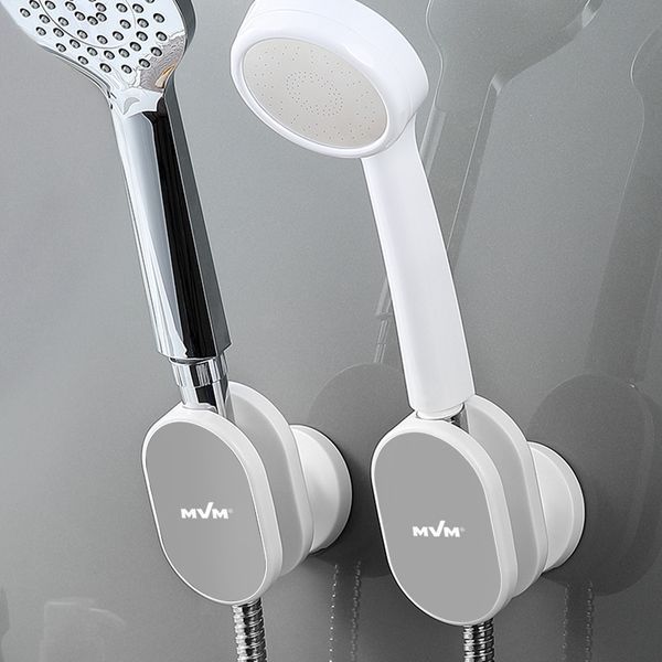 Держатель для душевой лейки клеящийся МВМ BP-27 WHITE/GRAY BP-27 фото