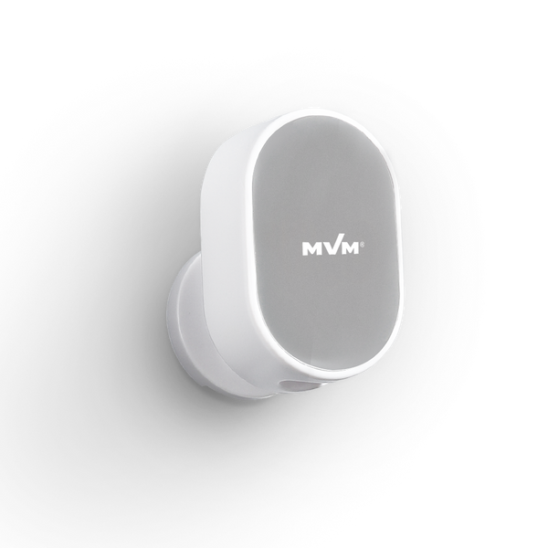 Держатель для душевой лейки клеящийся МВМ BP-27 WHITE/GRAY BP-27 фото