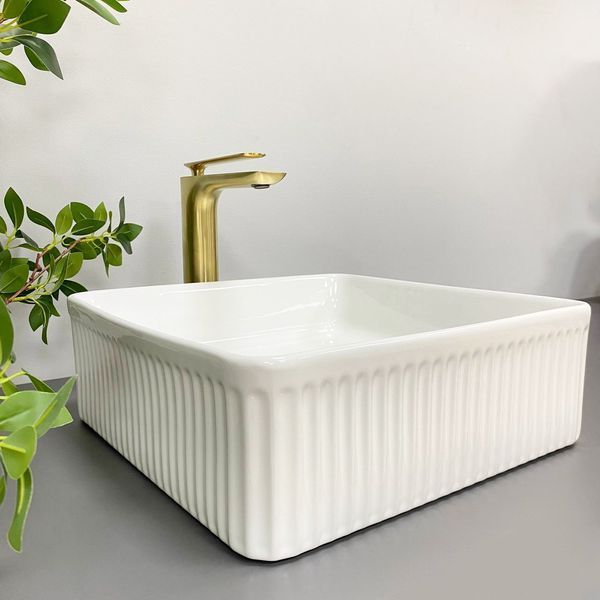 Умывальник (раковина) VBI BOLZANO WHITE накладной VBI-013800 VBI-013800 фото