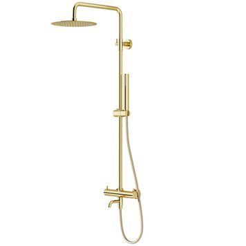 Душевой гарнитур CORSAN LUGO GOLD с изливом * CMN01MGLW фото