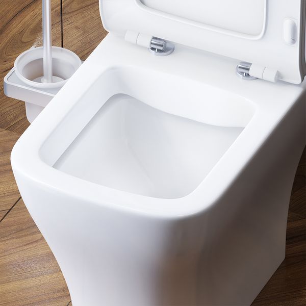 Унитаз-компакт безободковый с сиденьем микролифт Damixa Titan DX78C8600SC DX78C8600SC фото
