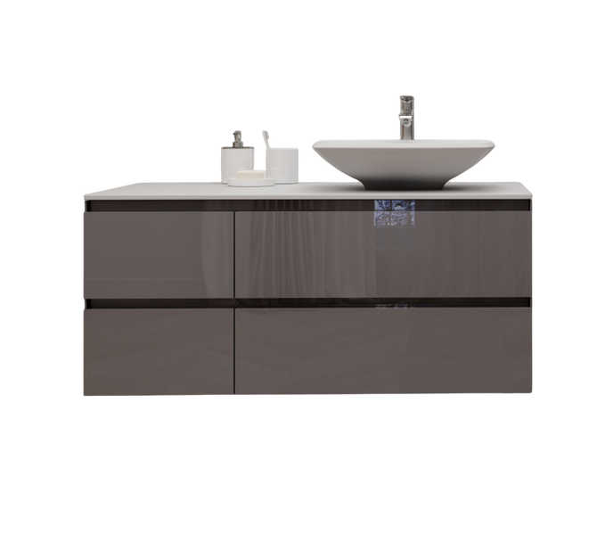 Тумба MARSAN NIKOLET 1200 варіант 2 L/R + стільниця скло NIKOLET-V2-120-st-sclo фото