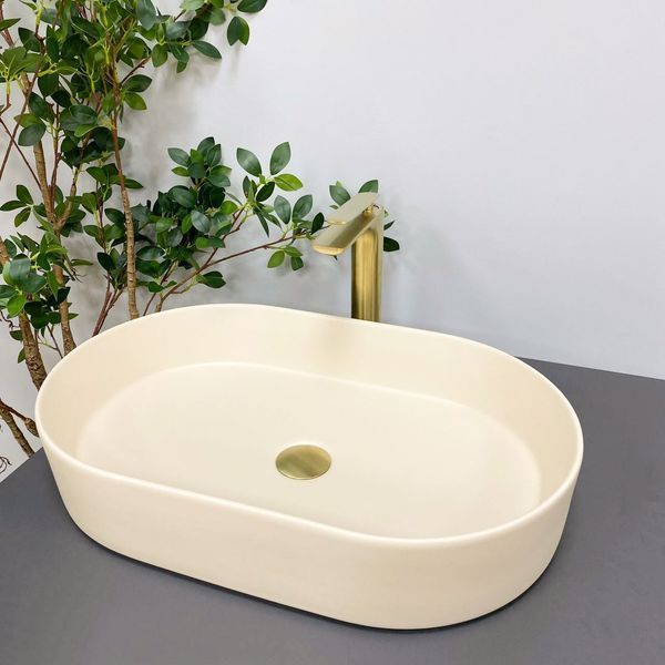 Умивальник (раковина) VBI VERONA 60 BEIGE MATT накладний VBI-011323 VBI-011323 фото