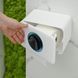 Держатель для туалетной бумаги с отверстием для аромасаше МВМ BP-41 WHITE/GRAY BP-41 фото 5