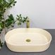 Умивальник (раковина) VBI VERONA 60 BEIGE MATT накладний VBI-011323 VBI-011323 фото 3