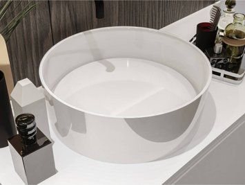Умывальник накладной LOLA 15*45*45 Глянец Белый 0000640 15451 фото