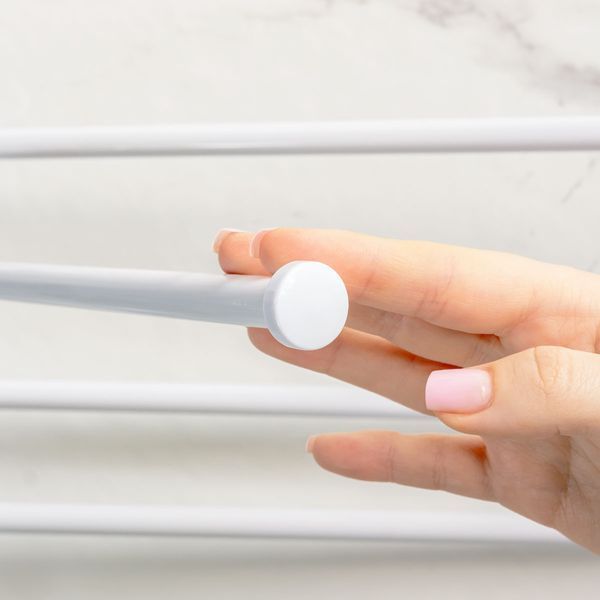Держатель для полотенец клеящийся МВМ BP-28 WHITE/GRAY BP-28 фото