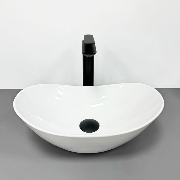 Умывальник (раковина) VBI TURIN S WHITE накладной VBI-011501 VBI-011501 фото