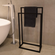 Вішалка для рушників Yoka LONIA BLACK чорна P.LONIA-BLK P.LONIA-BLK фото 6