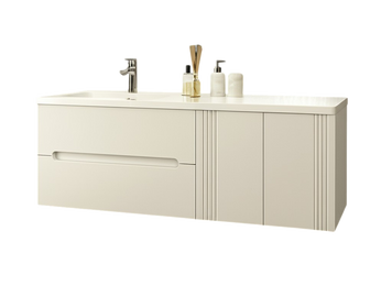 Тумба MARSAN MODESTE NEW 1400 Варіант №4 Деко 1 без умивальника MODESTE-NEW-V4-D1-T1400 фото