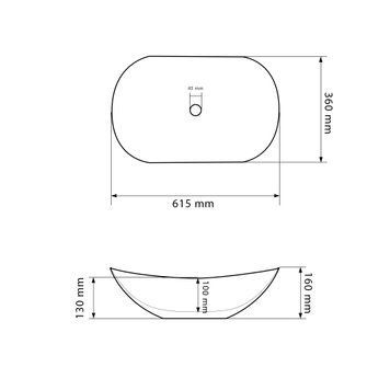 Умивальник (раковина) VBI TURIN WHITE накладний VBI-011500 VBI-011500 фото