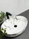 Умывальник (раковина) VBI UDINE CARRARA SHINY GLOSS накладной VBI-012101 VBI-012101 фото 1