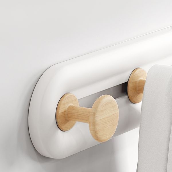 Вешалка на 3 крючка МВМ HP-01/3 White/Wood HP-01/3 фото