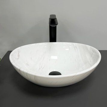 Умивальник (раковина) VBI PARMA MARBLE NATURE GLOSSY накладний VBI-011007 VBI-011007 фото