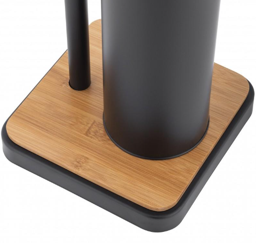 Стойка для ёршика и туалетной бумаги Yoka DYKA BLACK BAMBOO P.DYKA-BLK P.DYKA-BLK фото