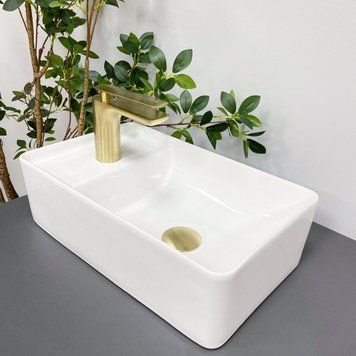 Умивальник (раковина) VBI LECCO WHITE накладний VBI-015603 VBI-015603 фото