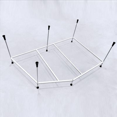 Каркас для ванны левосторонний 170х110 см AM.PM W80A-170L110W-R Like W80A-170L110W-R фото