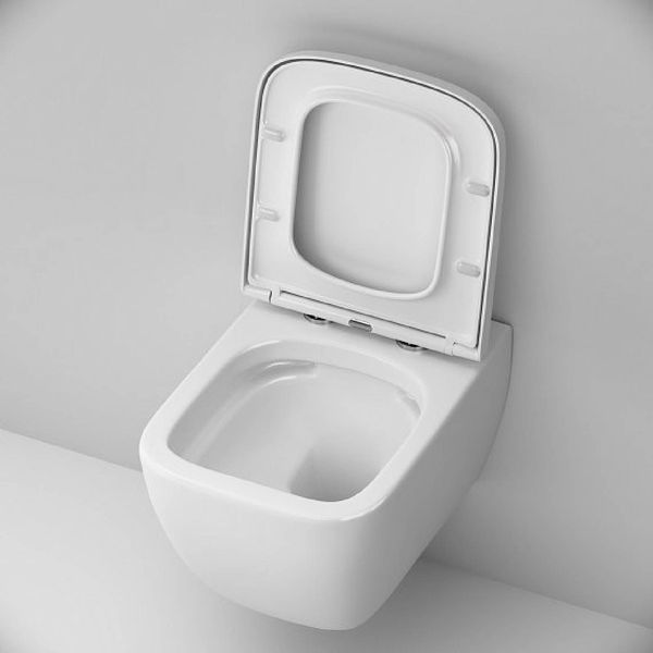 Унітаз підвісний Am.Pm Gem Rimless CGA1700SC FlashClean з сидінням Soft Close дюропласт CGA1700SC фото