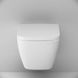Унітаз підвісний Am.Pm Gem Rimless CGA1700SC FlashClean з сидінням Soft Close дюропласт CGA1700SC фото 2