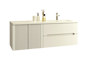 Тумба MARSAN MODESTE NEW 1400 Варіант №4 Деко 2 без умивальника MODESTE-NEW-V4-D2-T1400 фото
