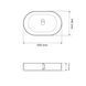 Умывальник (раковина) VBI VERONA 50 GREY STONE GLOSSY накладной VBI-011310 VBI-011310 фото 4