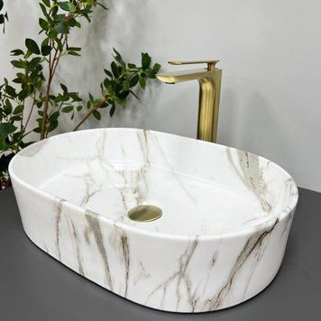 Умивальник (раковина) VBI VERONA 50 AIAX GLOSSY накладний VBI-011312 VBI-011312 фото