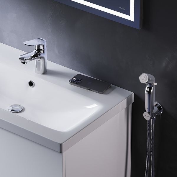 Змішувач для раковини з гігієнічним душем AM.PM F85C03000 Sunny F85C03000 фото
