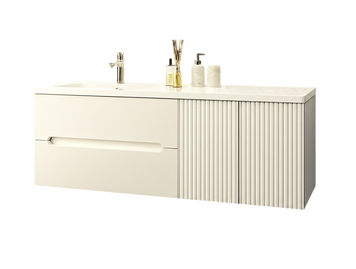 Тумба MARSAN MODESTE NEW 1400 Варіант №4 Деко 3 без умивальника MODESTE-NEW-V4-D3-T1400 фото