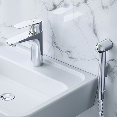 Смеситель для раковины с гигиеническим душем AM.PM F90E03000 Gem F90E03000 фото