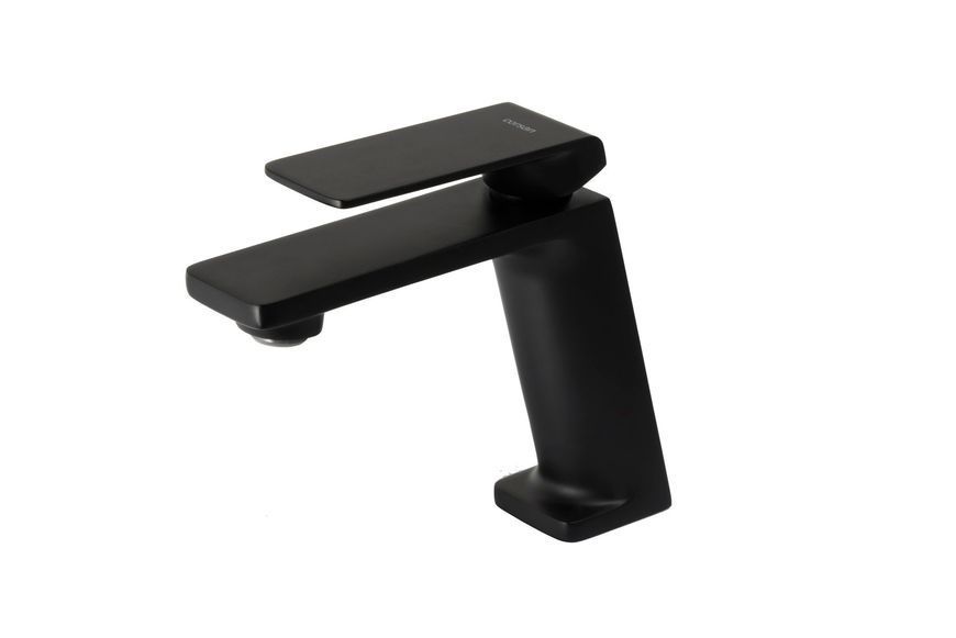 Смеситель для раковины (умывальника) CORSAN TRINO BLACK MATT черный низкий CMB7111BL CMB7111BL фото