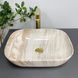 Умивальник (раковина) VBI RAVENNA TRAVERTINE GLOSSY накладний VBI-011204 VBI-011204 фото 2