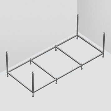 Каркас для ванни 180х80 AM.PM Inspire 2.0 W52A-180-080W-R W52A-180-080W-R фото