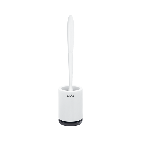 Йоржик з силіконовою щіткою настінний MVM BP-12 WHITE/BLACK BP-12 фото