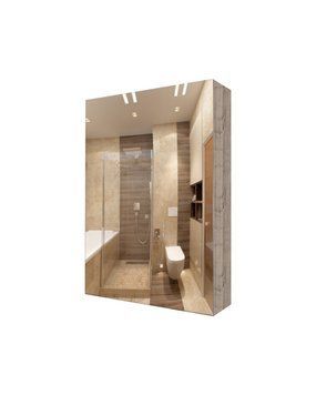 Дзеркальна шафа "Standard" 60 (Сонома) 1970002139 фото