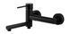 Смеситель для ванны и душа CORSAN LUGO BLACK черный настенный с изливом CMZ062BL CMZ062BL фото 3
