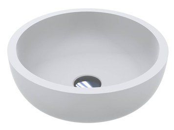 Умывальник накладной MARK 14*37,5*37,5 Mirasoft Белый 0002679 15814 фото