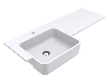 Умывальник на тумбу FONTANA L 16*104,4*45 Mirasoft Белый 0001033 15336 фото