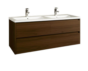 Тумба с умывальником MARSAN ALEXIS WOOD 1200(2) Вариант-4 ALEXISWOOD -KT1200-V4 фото