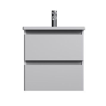 Тумба с раковиной, подвесная, 55 см, 2 ящика AM.PM M85-FHX0552-WC0552WG38 X-Joy M85-FHX0552-WC0552WG38 фото