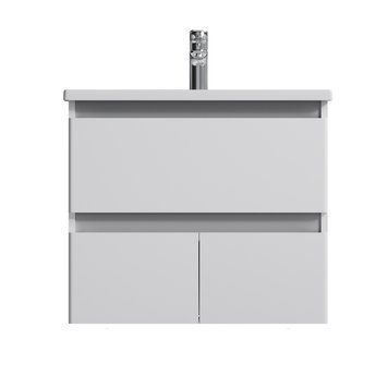 Тумба с раковиной, подвесная, 65 см, 1 ящик, 2 дверцы AM.PM M85-FHX0653-WC0653WG38 X-Joy M85-FHX0653-WC0653WG38 фото